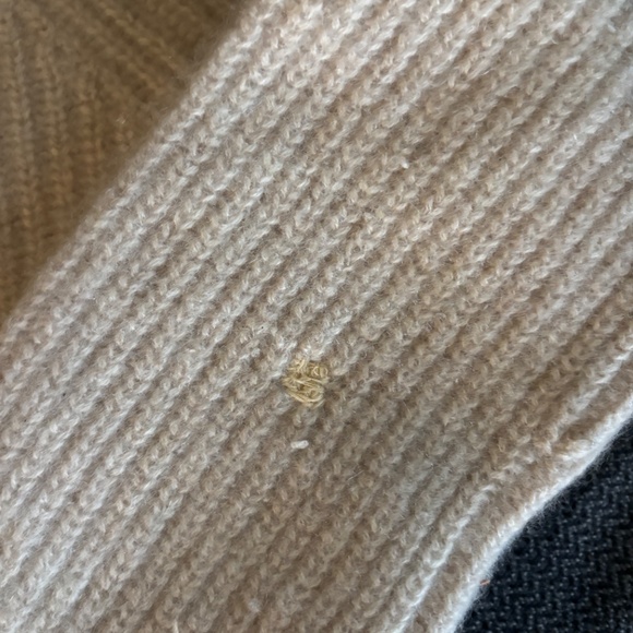 Jenni Kayne cashmere fisherman sweater - READ DESCRIPTION - Picture 5 of 7